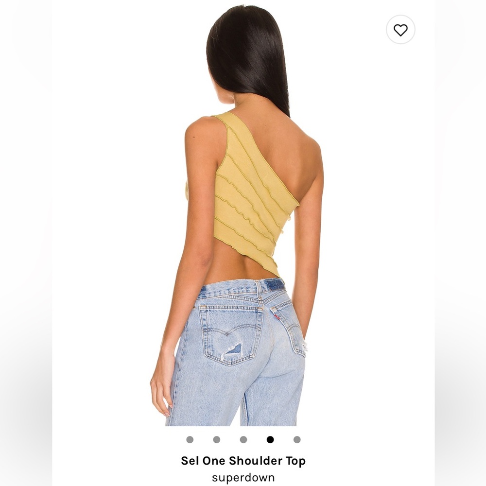 superdown Sel One Shoulder Top - Picture 2 of 3